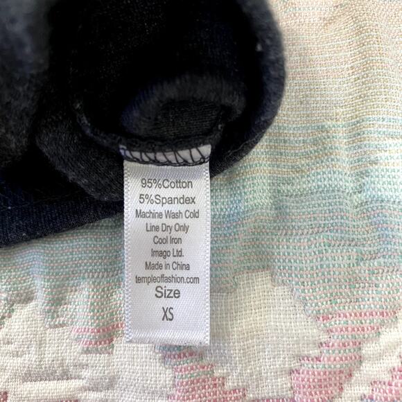 Gray LAURA HLAVAC Cotton Hooded Sweater Size XS - Picture 6 of 6